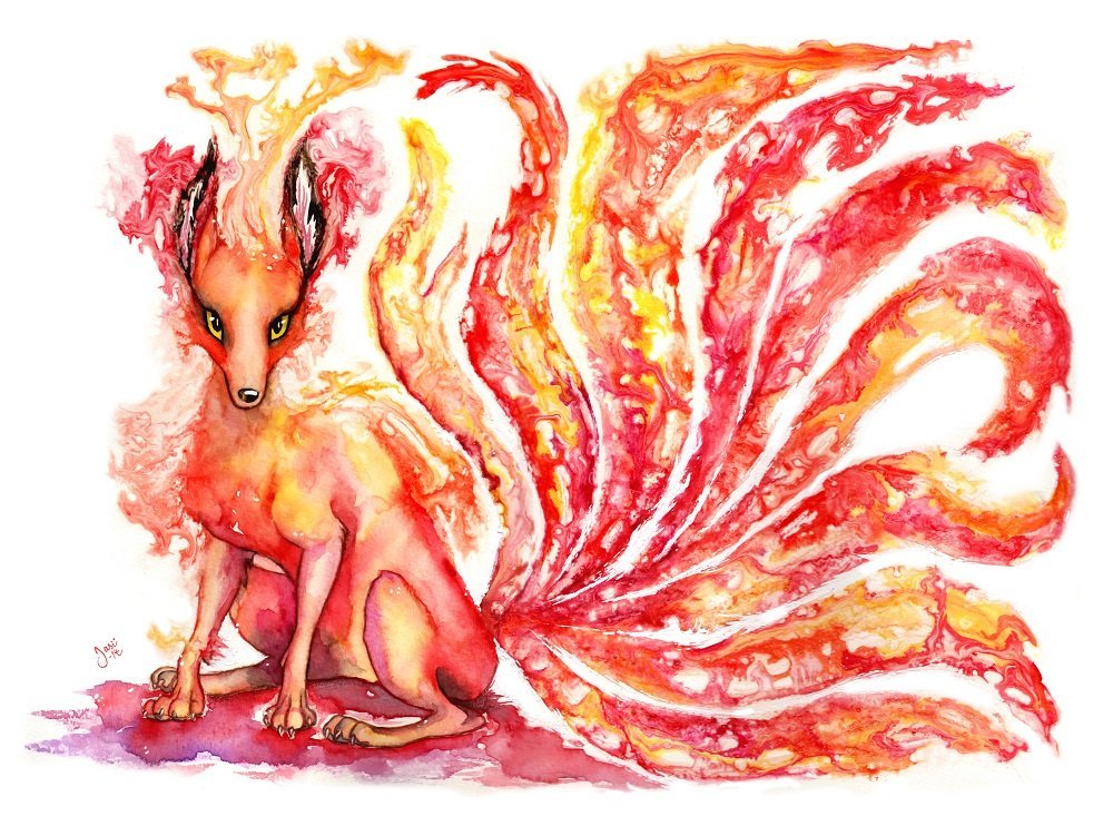 Print - Nine Tails